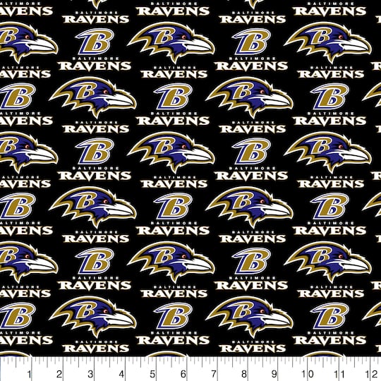 NFL Baltimore Ravens Cotton Fabric